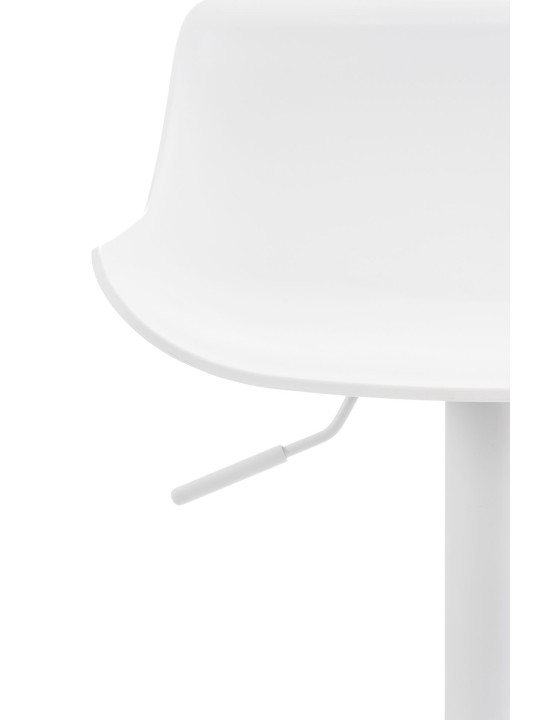 Juego de 2 taburetes de bar Aveiro, blanco