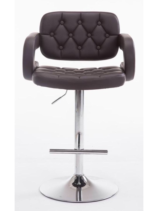 Juego de 2 taburetes de bar Dublin C, marrón Juego de 2 taburetes de bar Dublin C, marrón