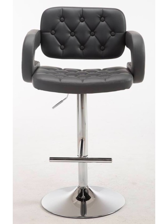 Juego de 2 taburetes de bar Dublin C, gris Juego de 2 taburetes de bar Dublin C, gris