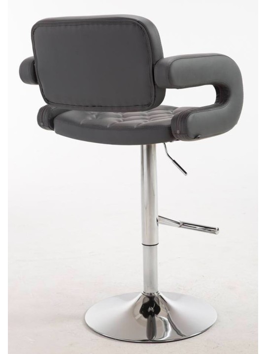 Juego de 2 taburetes de bar Dublin C, gris Juego de 2 taburetes de bar Dublin C, gris