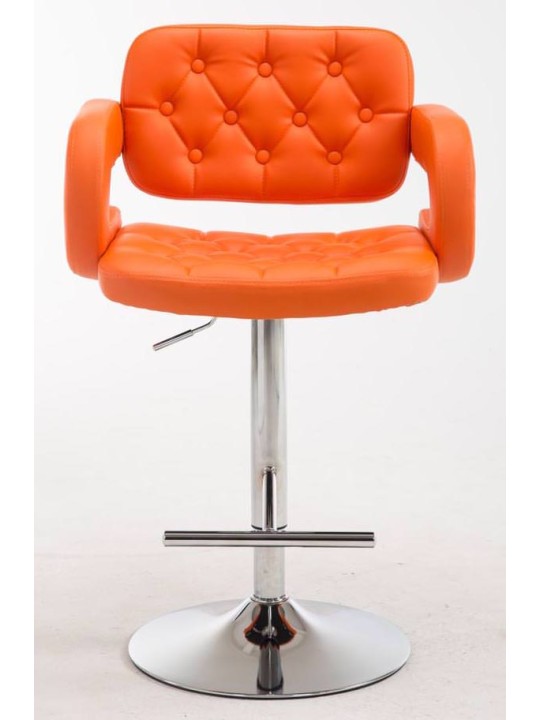 Juego de 2 taburetes de bar Dublin C, naranja Juego de 2 taburetes de bar Dublin C, naranja