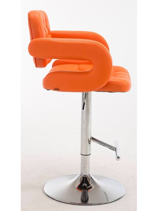 Juego de 2 taburetes de bar Dublin C, naranja Juego de 2 taburetes de bar Dublin C, naranja