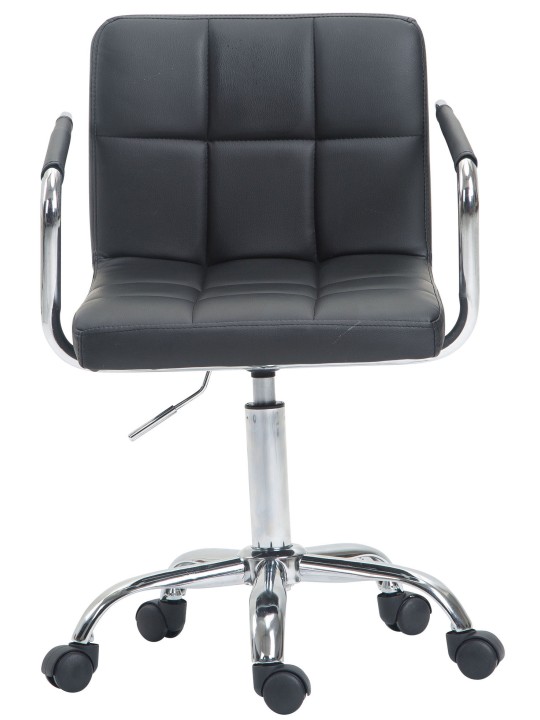 Silla de oficina Lucy V2 ecopiel, gris