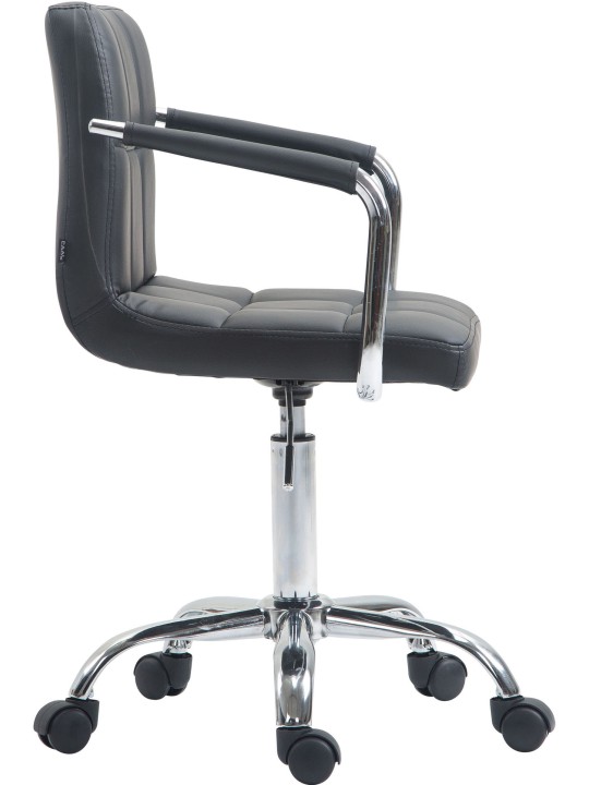 Silla de oficina Lucy V2 ecopiel, gris