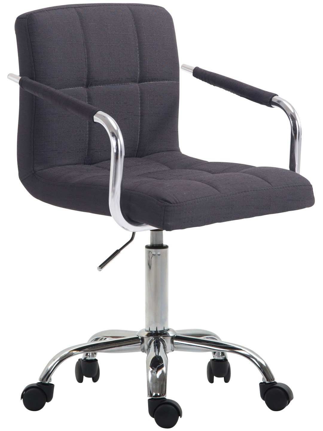 Silla de oficina Lucy V2 tela, negro