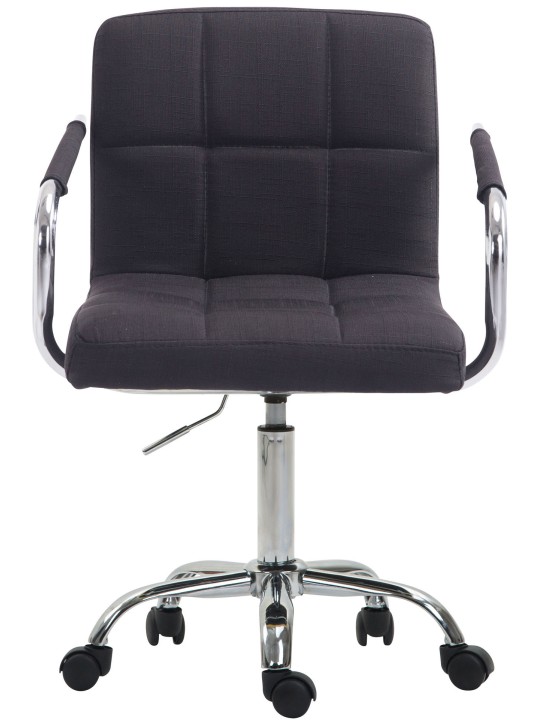 Silla de oficina Lucy V2 tela, negro