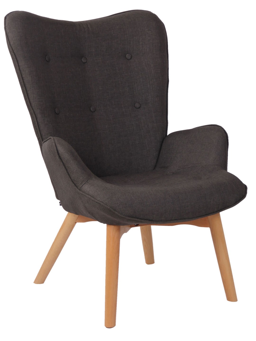 Tumbona tela Durham, gris oscuro