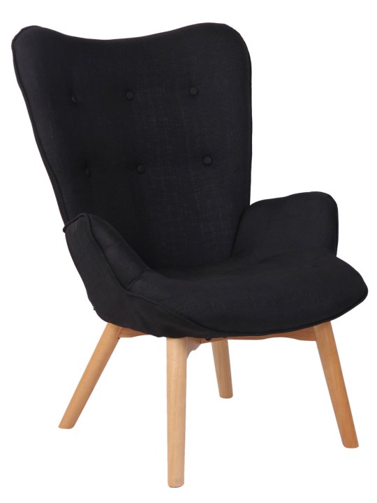 Tumbona tela Durham, negro