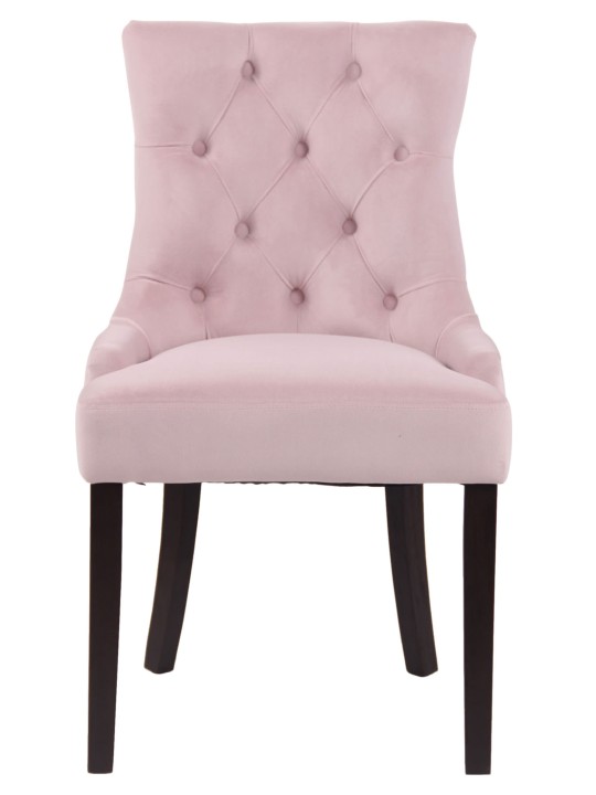 Silla de comedor Aberdeen terciopelo antiguo, rosa Silla de comedor Aberdeen terciopelo antiguo, rosa