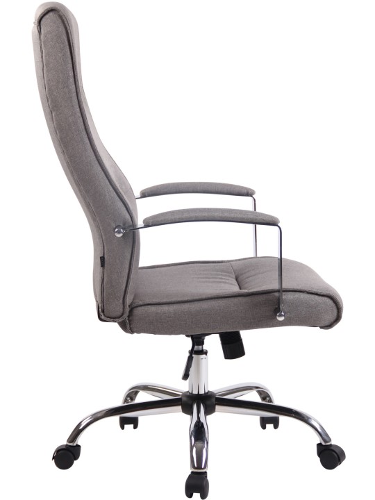 Silla de oficina tela Portland, gris