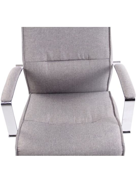 Silla de oficina tela Portland, gris