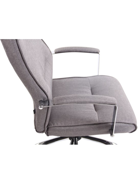 Silla de oficina tela Portland, gris