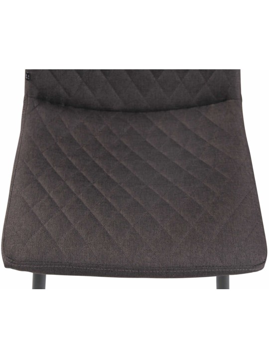 Silla Telde tela, gris oscuro