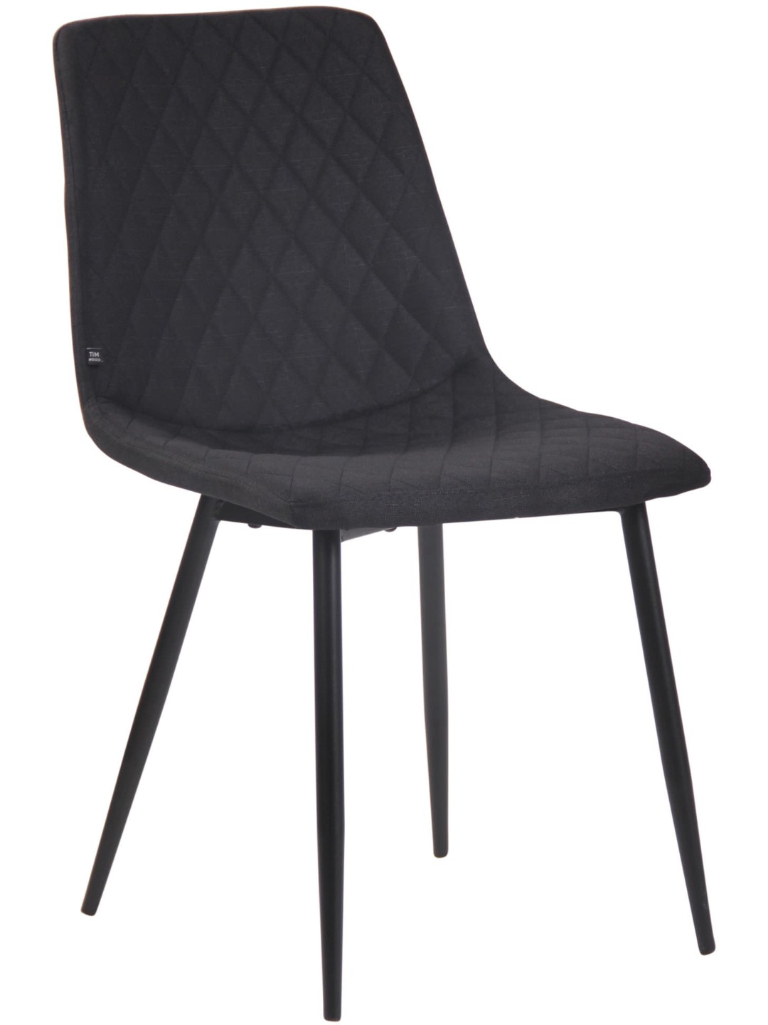 Silla Telde tela, negro