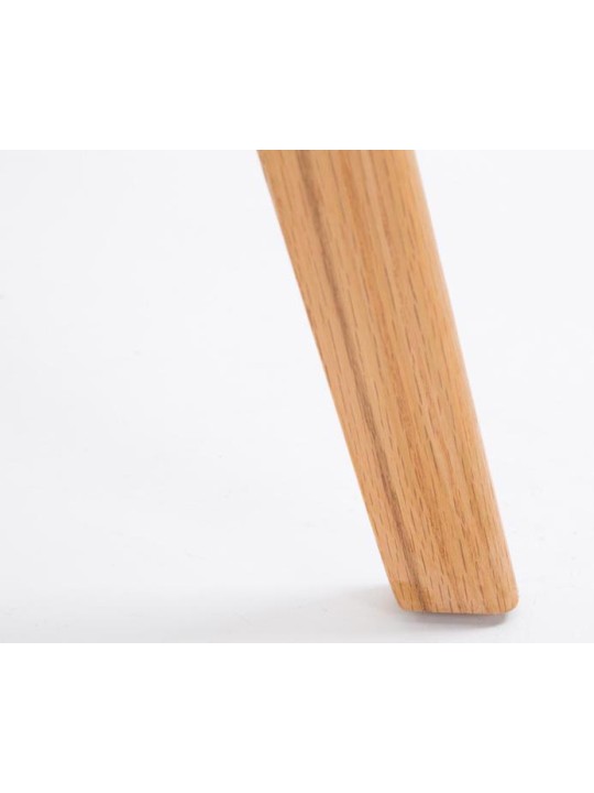 Juego de 2 taburetes de bar Metz plástico natural, verde