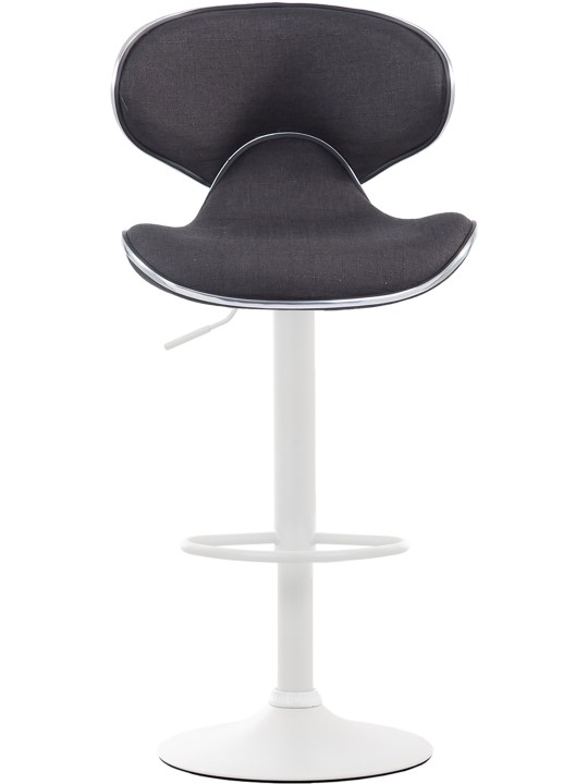 Taburete de bar Las Vegas V2 tela, gris oscuro