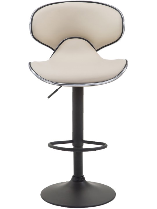 Taburete de bar Las Vegas V2, crema