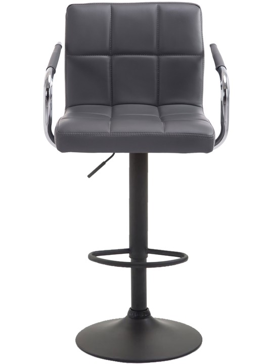 Taburete de bar Lucy V2, gris Taburete de bar Lucy V2, gris