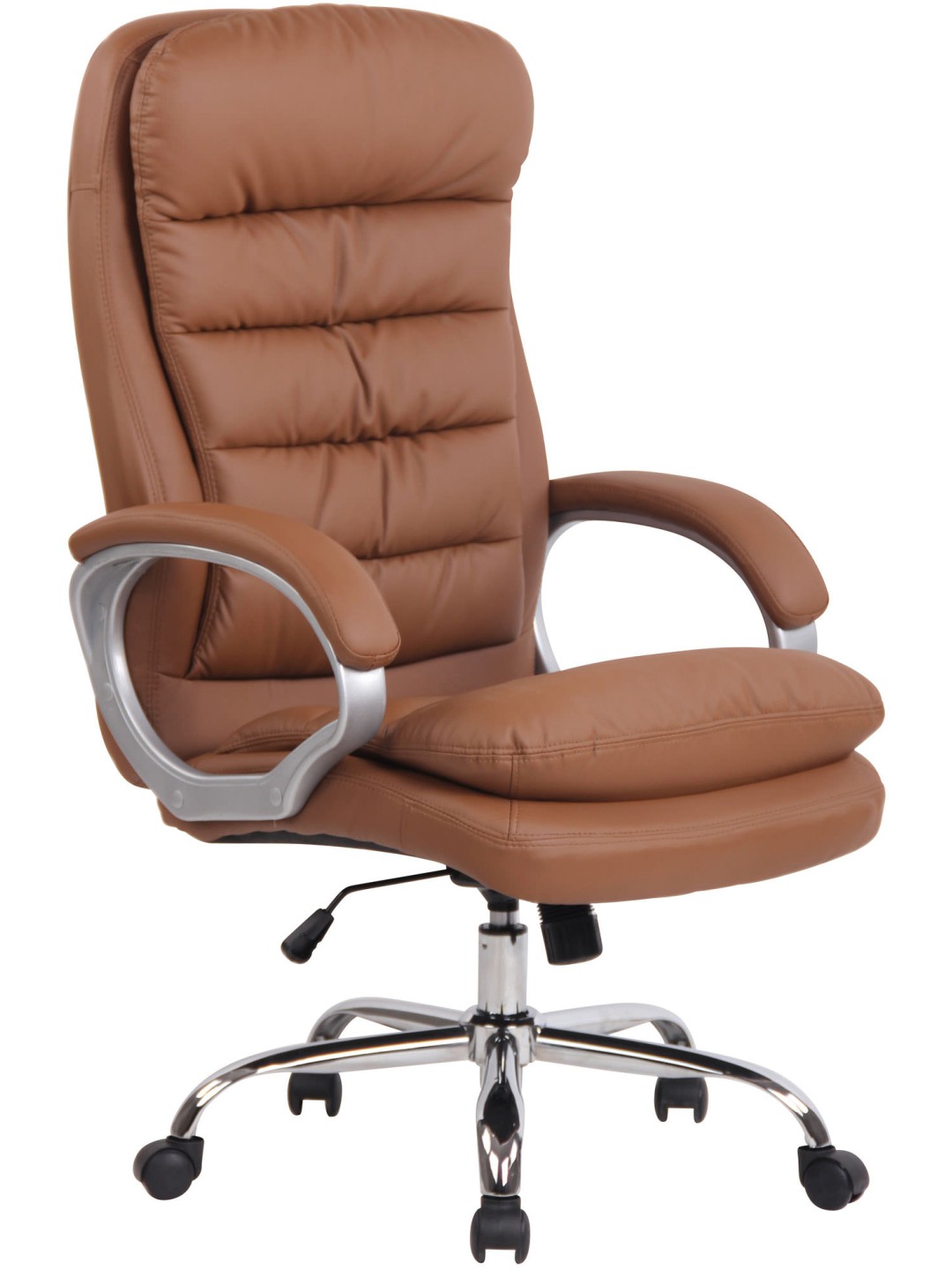 Silla de oficina BIG Vancouver, marrón claro