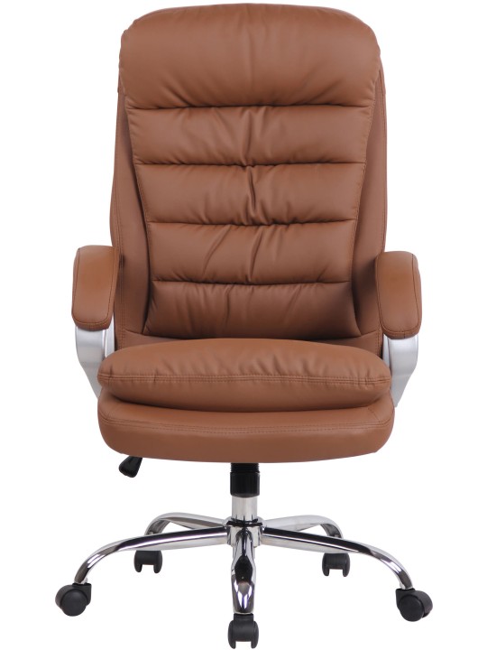 Silla de oficina BIG Vancouver, marrón claro