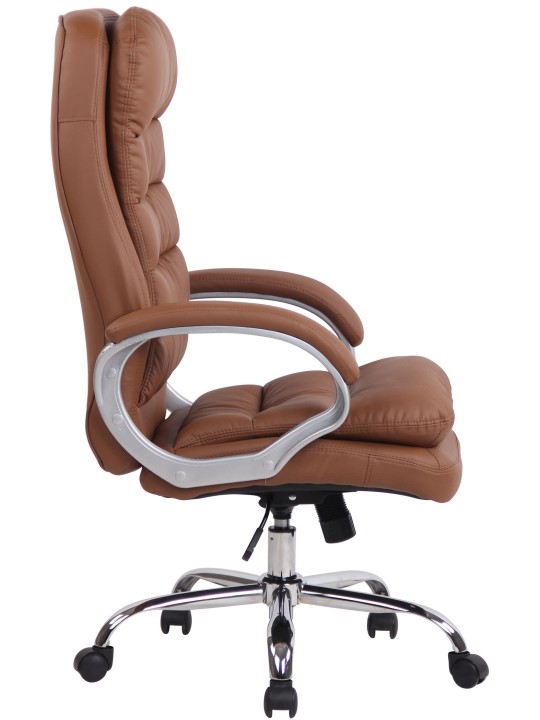 Silla de oficina BIG Vancouver, marrón claro