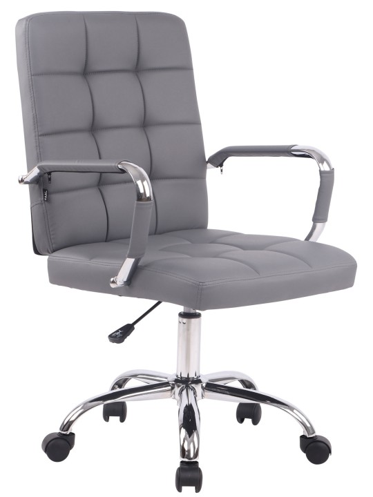 Silla de oficina Deli PRO ecopiel, gris Silla de oficina Deli PRO ecopiel, gris