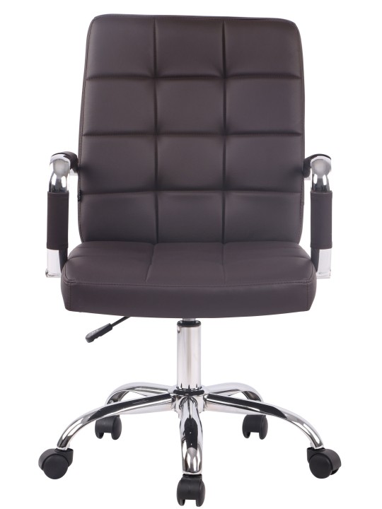 Silla de oficina Deli PRO ecopiel, marrón Silla de oficina Deli PRO ecopiel, marrón