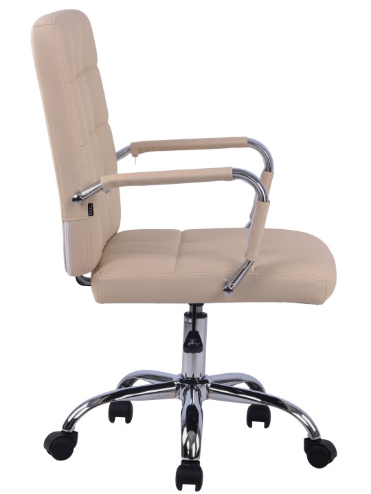 Silla de oficina Deli PRO ecopiel, crema Silla de oficina Deli PRO ecopiel, crema