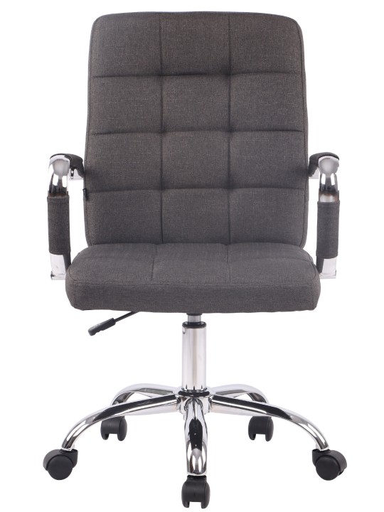 Silla de oficina Deli PRO tela, gris oscuro Silla de oficina Deli PRO tela, gris oscuro