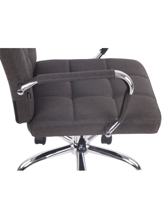 Silla de oficina Deli PRO tela, gris oscuro Silla de oficina Deli PRO tela, gris oscuro