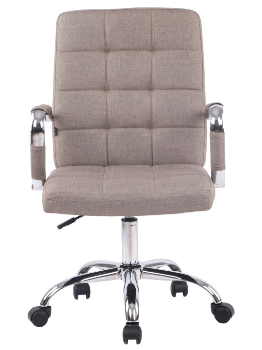 Silla de oficina Deli PRO tela, taupe Silla de oficina Deli PRO tela, taupe