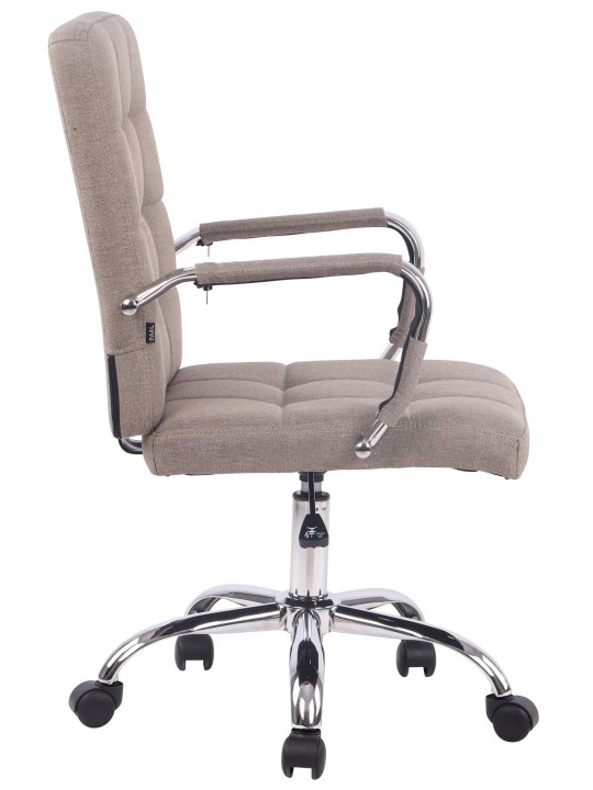 Silla de oficina Deli PRO tela, taupe Silla de oficina Deli PRO tela, taupe