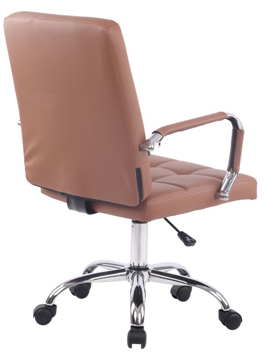 Silla de oficina Deli PRO ecopiel, marrón claro Silla de oficina Deli PRO ecopiel, marrón claro
