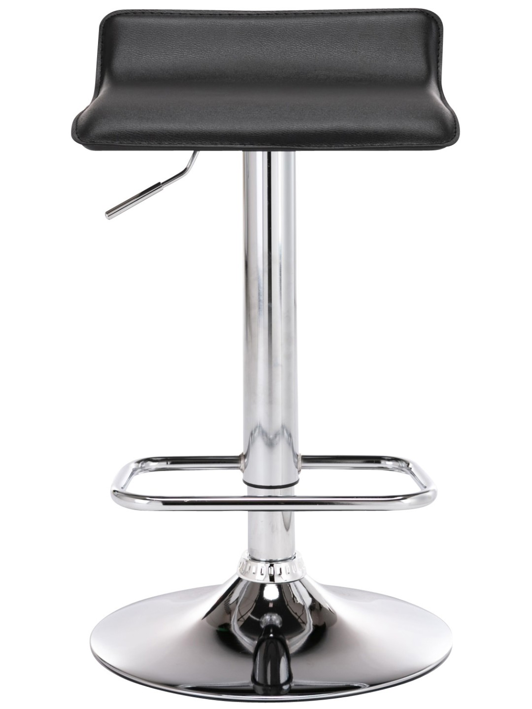 Juego de 2 taburetes de bar Dyn, negro