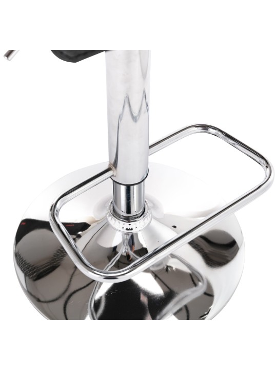 Juego de 2 taburetes de bar Dyn, negro