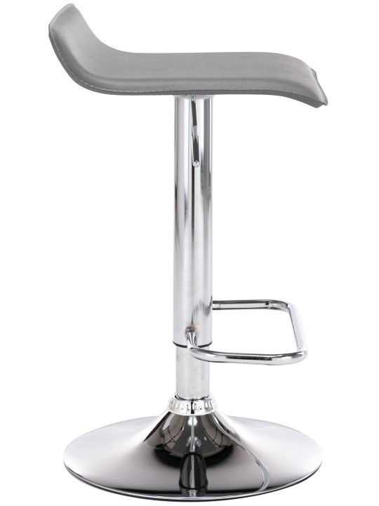 Juego de 2 taburetes de bar Dyn, gris