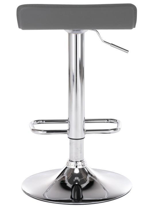 Juego de 2 taburetes de bar Dyn, gris