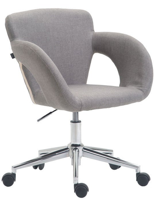 Silla de oficina tela Edison, gris Silla de oficina tela Edison, gris