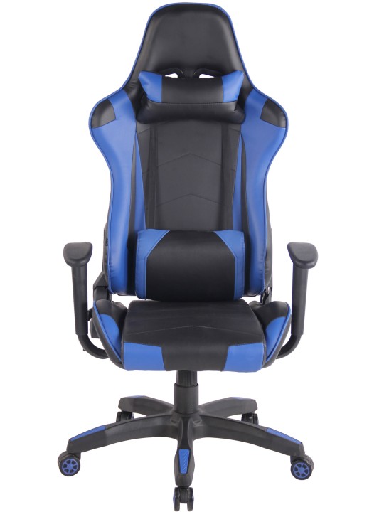 Silla de oficina Miracle V2, negro/azul