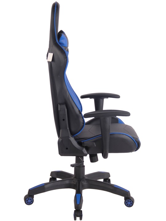 Silla de oficina Miracle V2, negro/azul