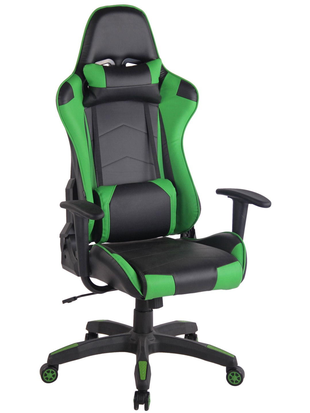 Silla de oficina Miracle V2, negro/verde
