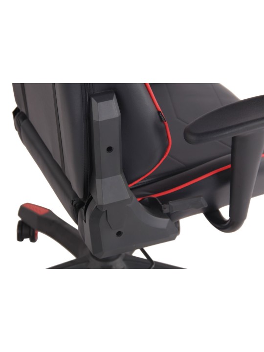 Silla de oficina Miracle V2, negro/rojo