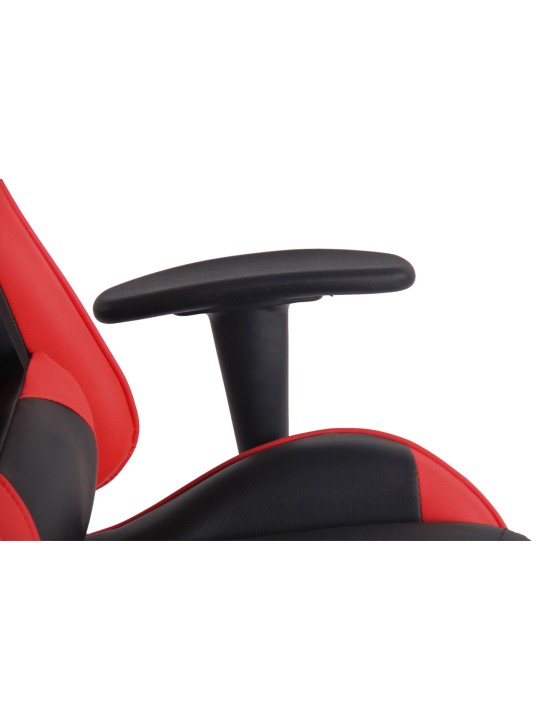Silla de oficina Miracle V2, negro/rojo