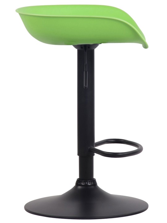 Taburete de bar Anaheim plástico negro, verde Taburete de bar Anaheim plástico negro, verde