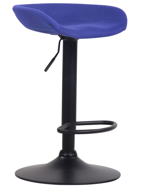 Taburete de bar Anaheim fieltro negro, azul Taburete de bar Anaheim fieltro negro, azul