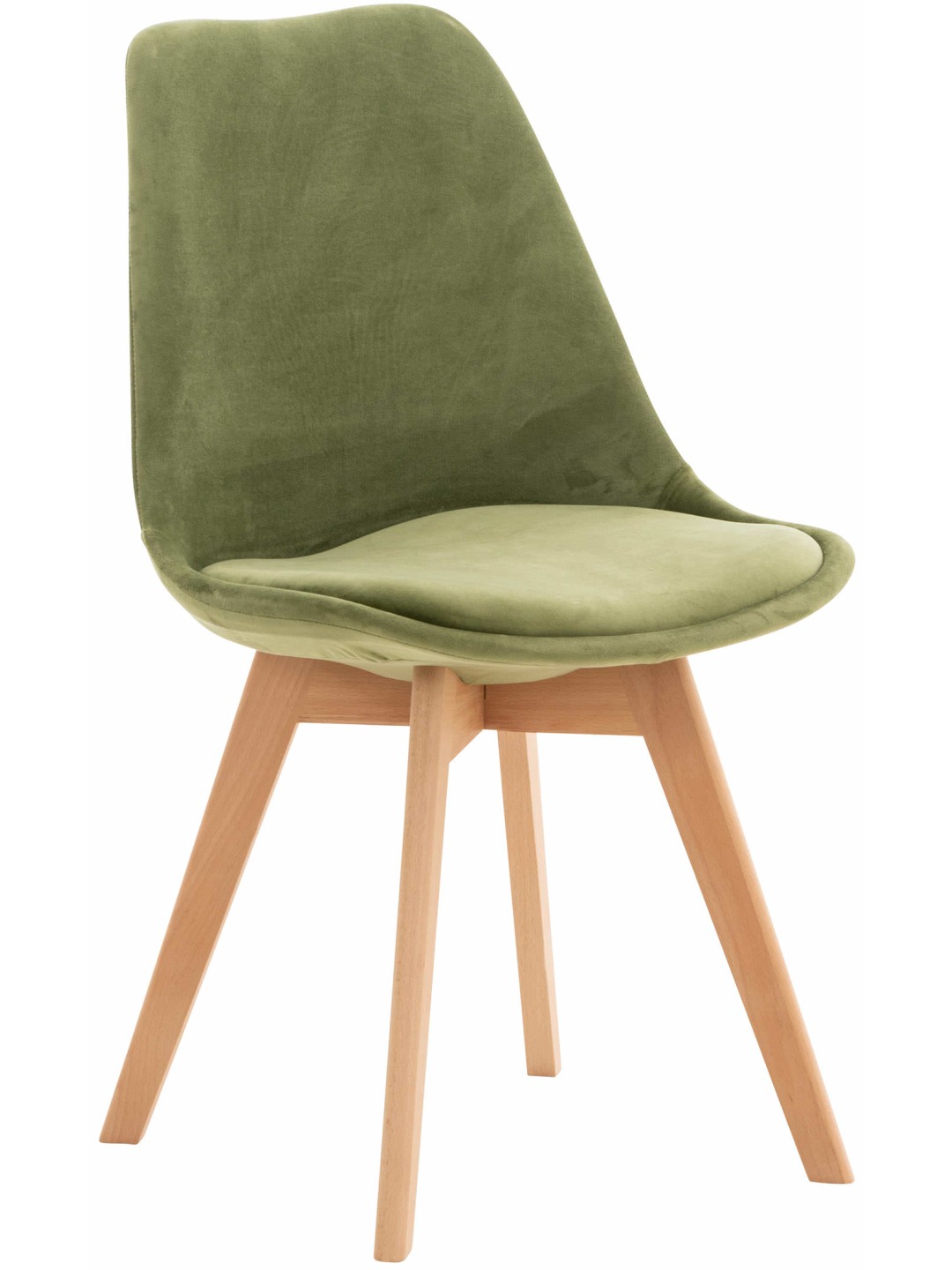 Silla Linares Terciopelo, verde claro