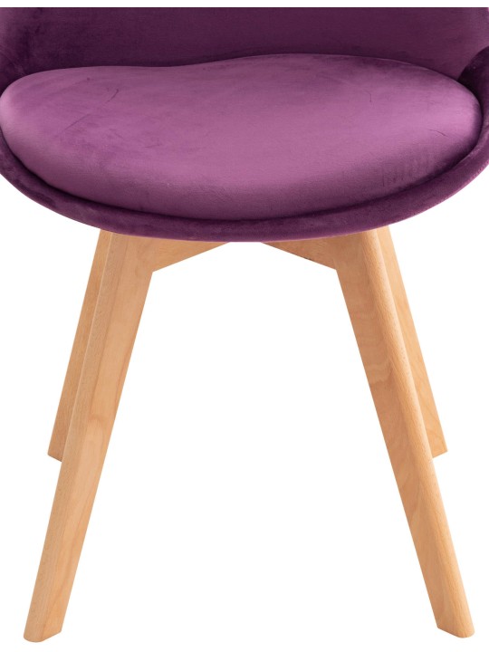 Silla Linares Terciopelo, lila