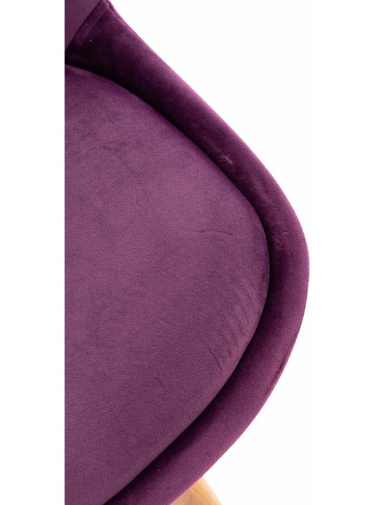 Silla Linares Terciopelo, lila