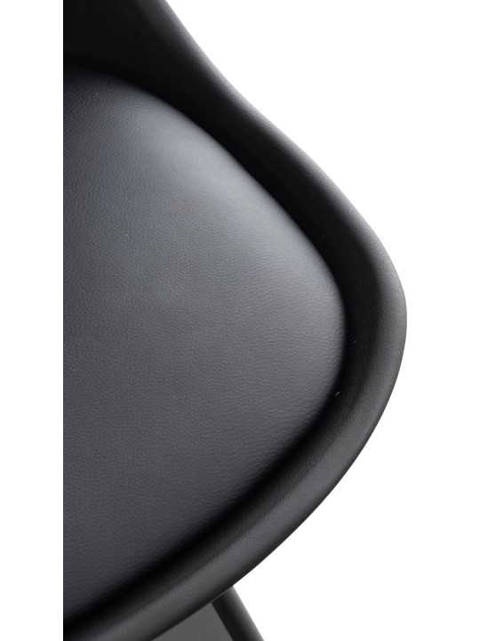 Silla Linares, negro/negro