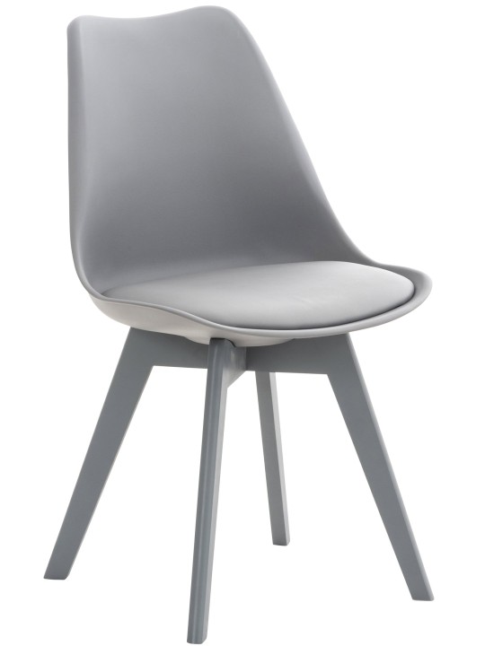 Silla Linares, gris/gris